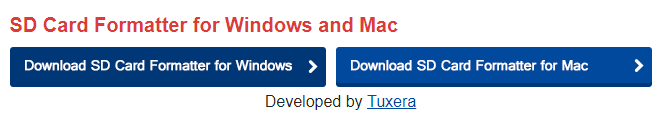 適用於 Windows 和 Mac 的 SD 卡格式化程序