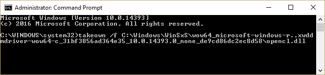 удалить файл opencl.dll