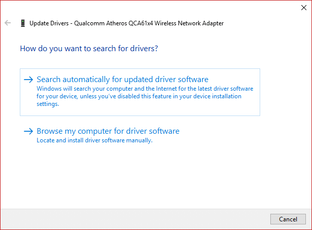 Alegeți Căutare automată pentru software-ul de driver actualizat. Alegeți Căutare automat pentru software-ul de driver actualizat.
