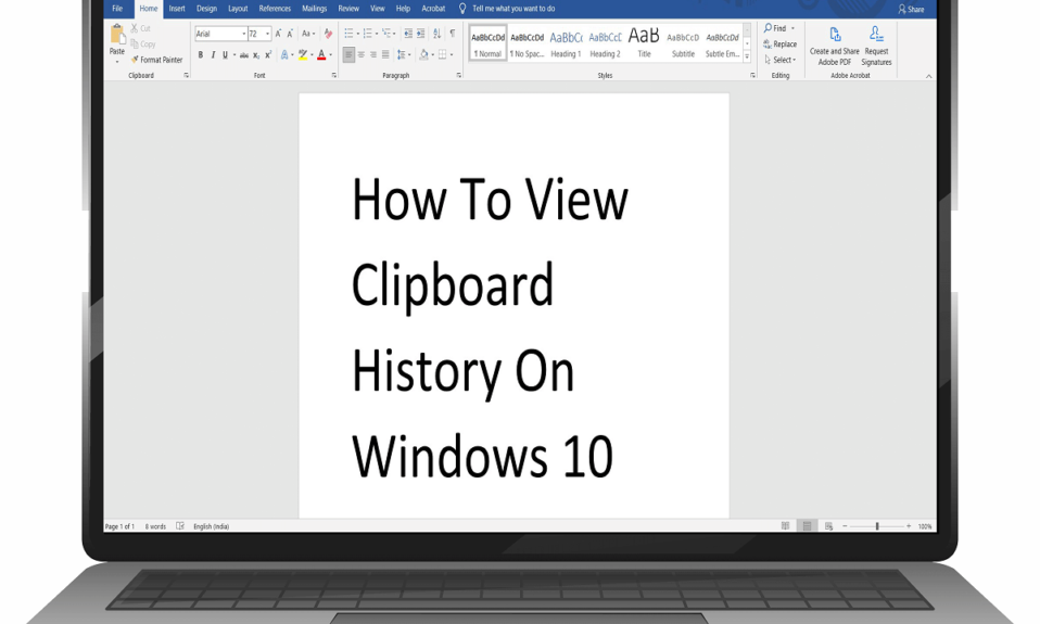 Windows10でクリップボードの履歴を表示する