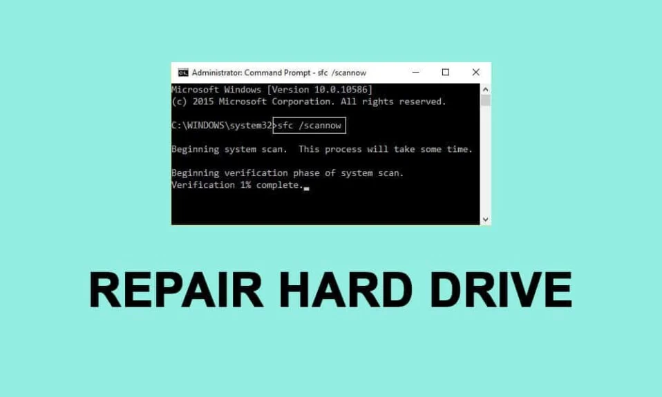 REPARAR disco rígido