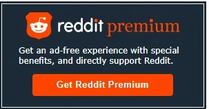 Reddit Premium'u al'a tıklayın