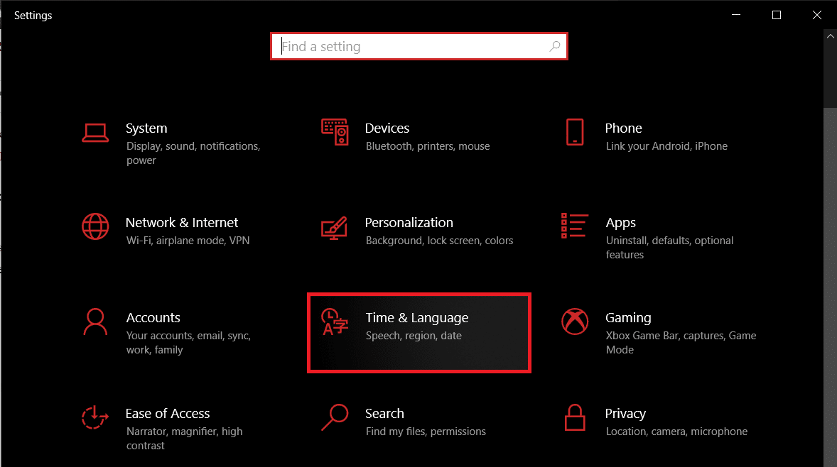 Zaman ve Dil. | Windows 10'da Klavyenizi Varsayılan Ayarlara Nasıl Sıfırlarsınız?