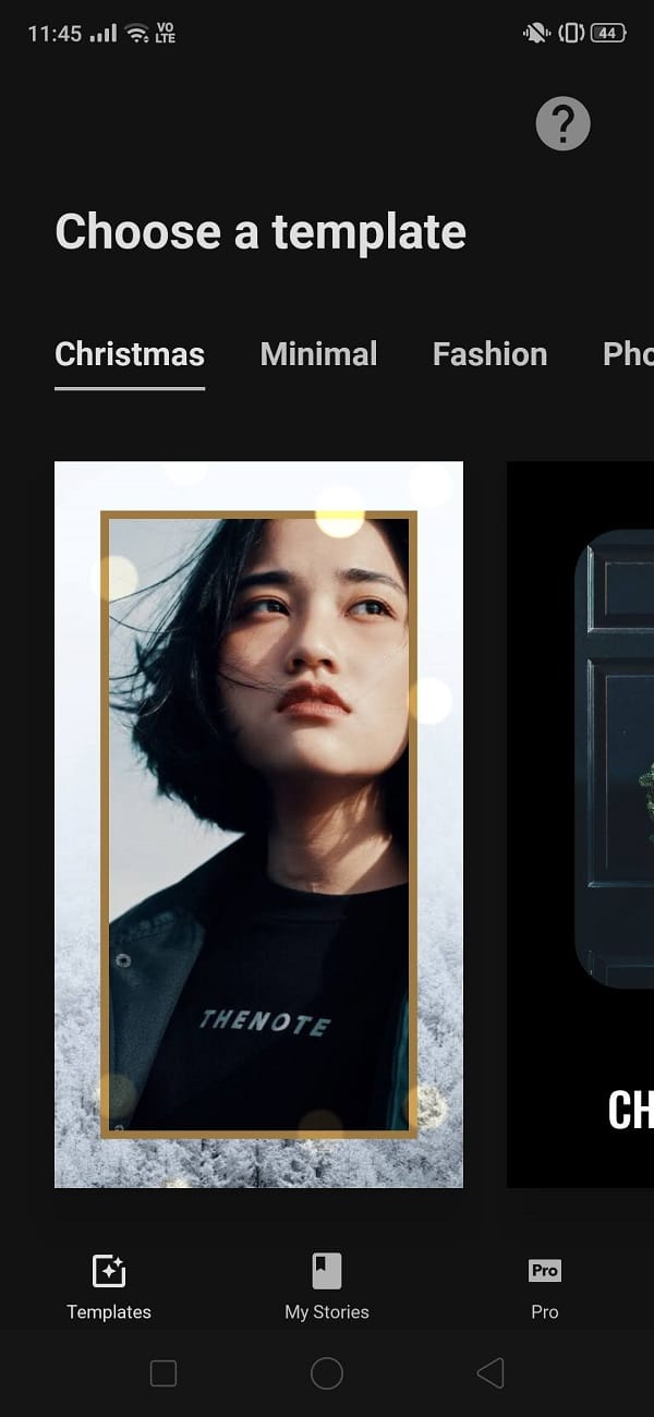 çok çeşitli şablon stillerini görüntüleyin. Herhangi birini seçin | Instagram Hikayesine Birden Fazla Fotoğraf Nasıl Eklenir?