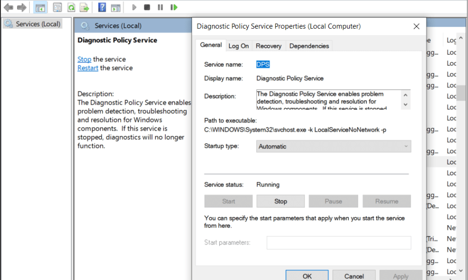 Tanılama Hizmeti Politikası