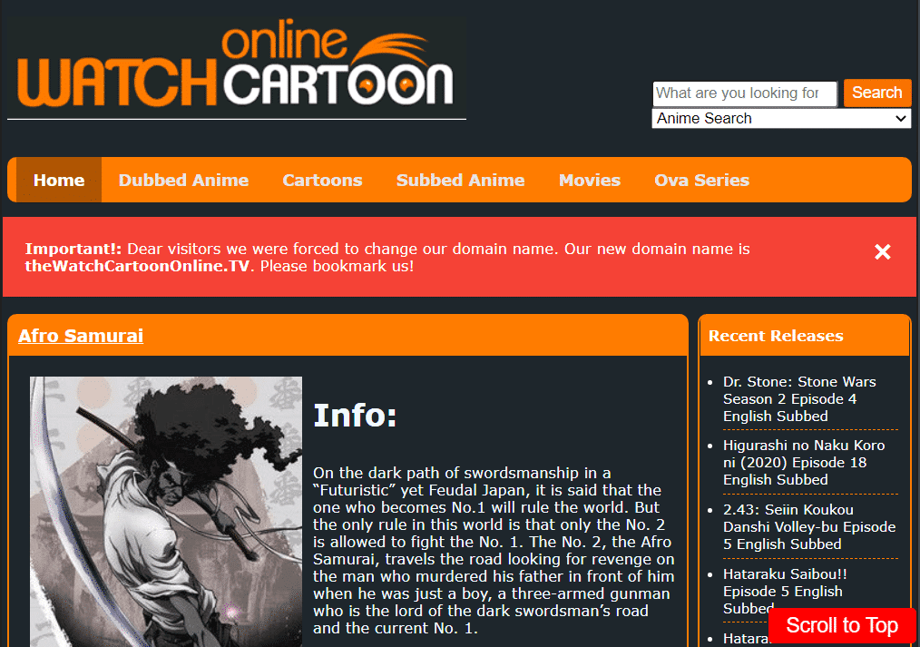 RegarderCartoonEn ligne