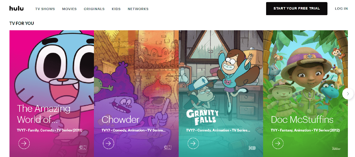 Dessins Animés Hulu