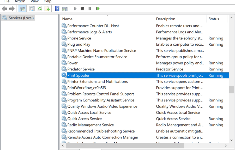 Pourquoi une tâche d'impression reste bloquée dans Windows 10