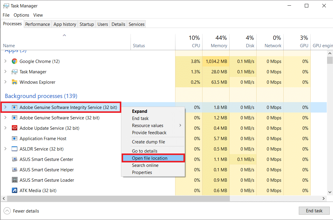 Avant de terminer le processus, faites un clic droit dessus et sélectionnez Ouvrir l'emplacement du fichier