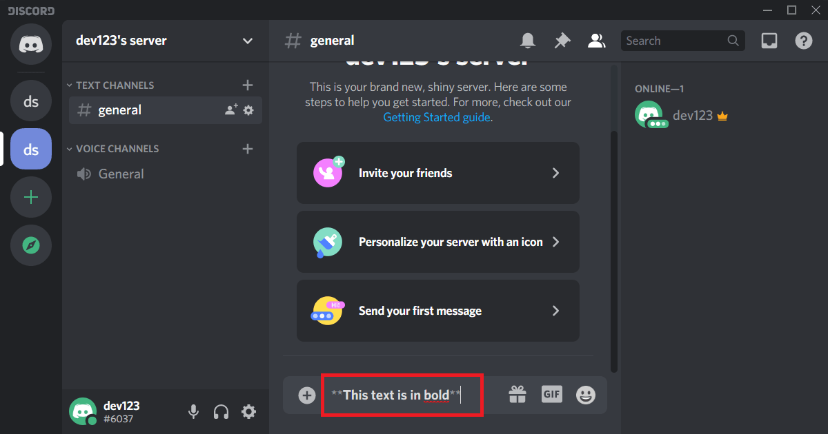 Mettez votre texte en gras