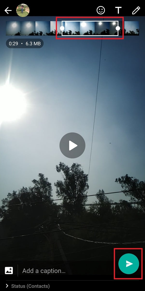 ajustați opțiunea de setare video de la 30 la 59 și urmați această secvență pentru întregul videoclip