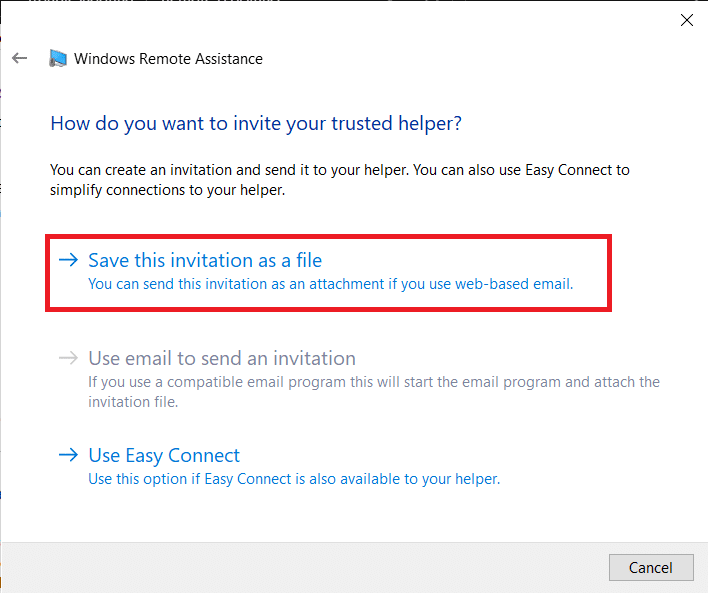 Salvați această invitație ca fișier
