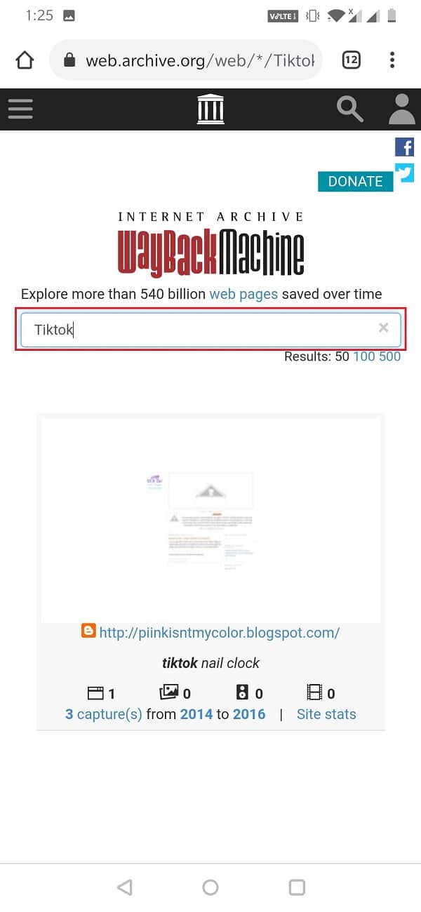 Ouvrir les archives Web