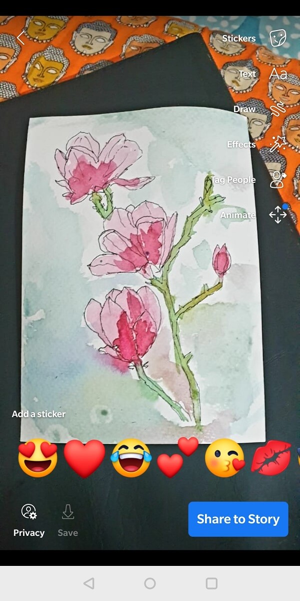 Apoi selectați multimedia pe care doriți să-l adăugați. Aceasta poate fi o imagine sau chiar un videoclip.