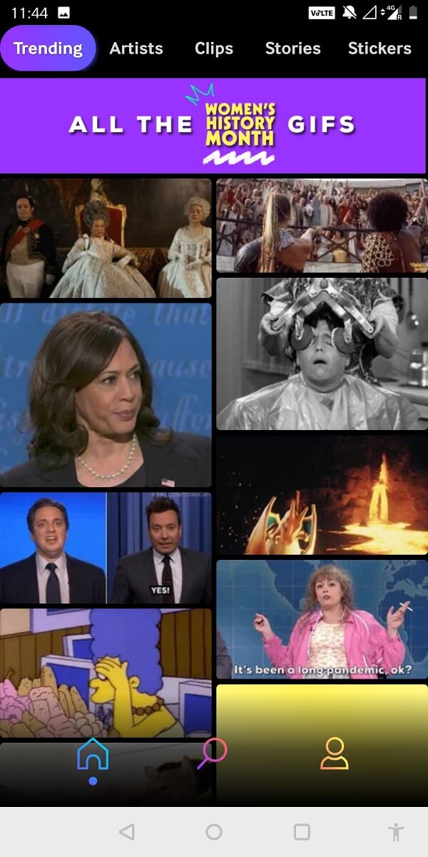 Vous serez redirigé vers une page où vous trouverez plusieurs résultats différents.