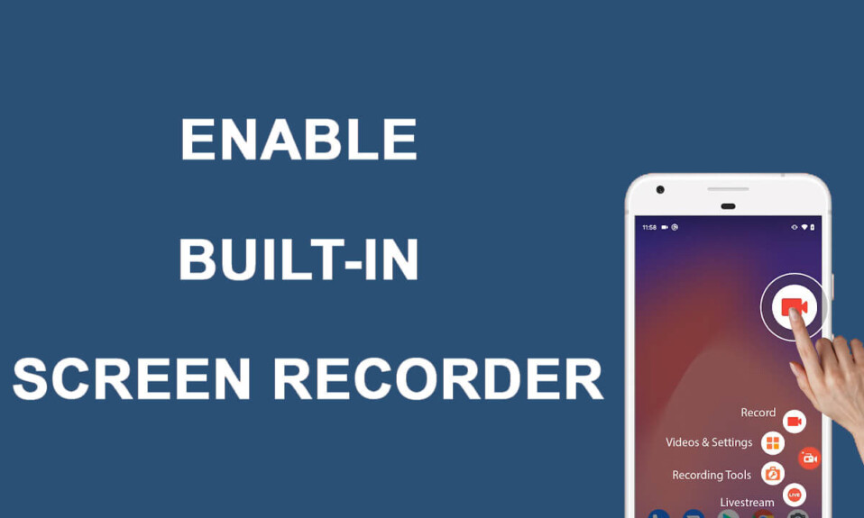 Comment activer l'enregistreur d'écran intégré sur Android 10
