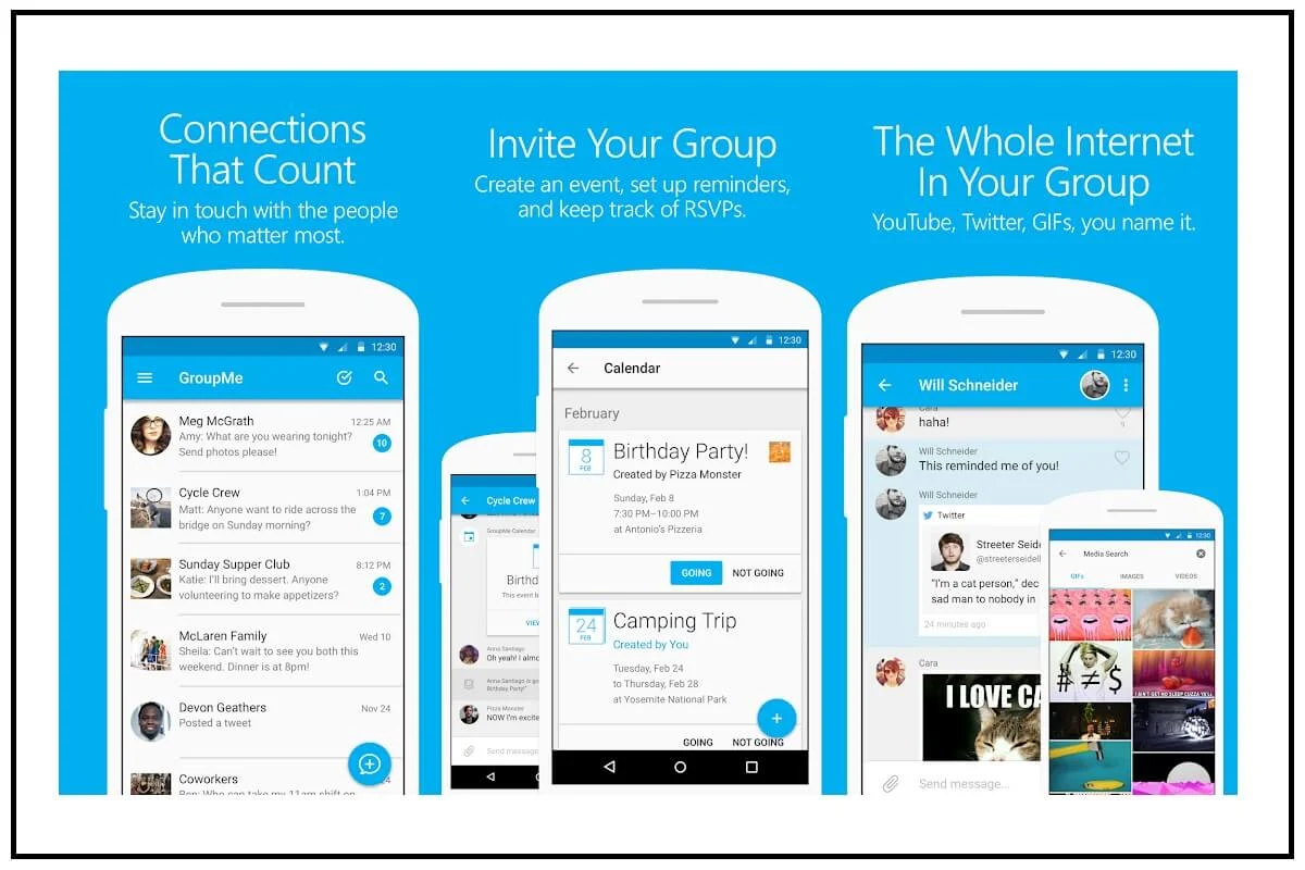 Impossible d'ajouter des membres sur GroupMe