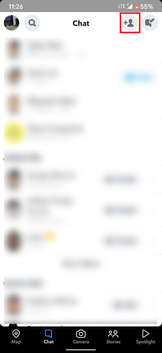 essayez de rechercher cet utilisateur en appuyant sur le bouton "Ajouter un ami" | Que signifie en attente sur Snapchat