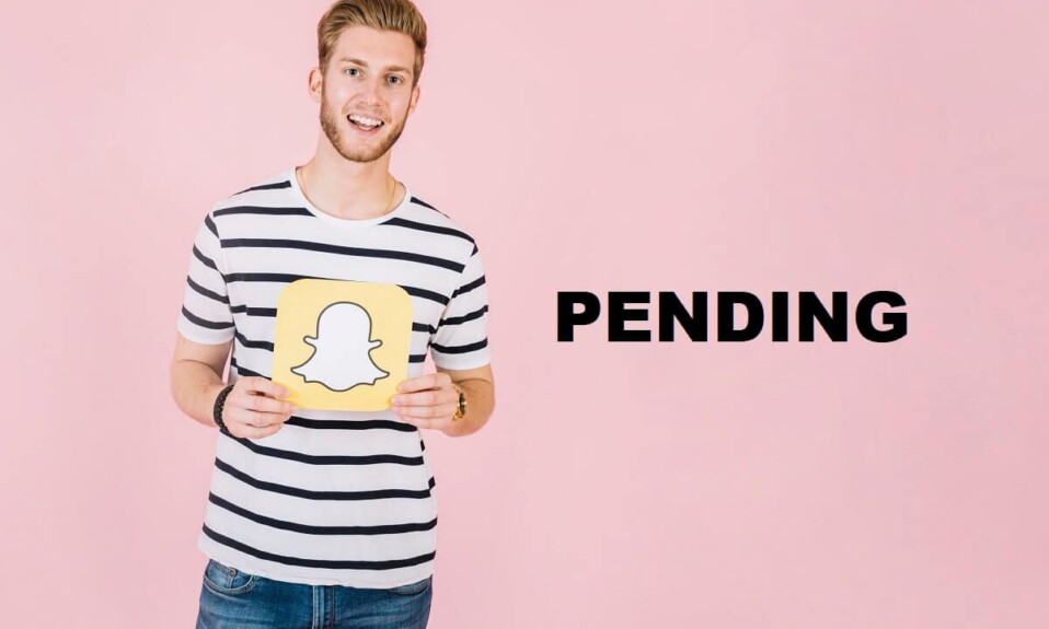 Que signifie en attente sur Snapchat