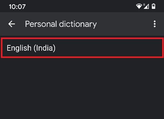 Atingeți limba pe care o folosește de obicei tastatura