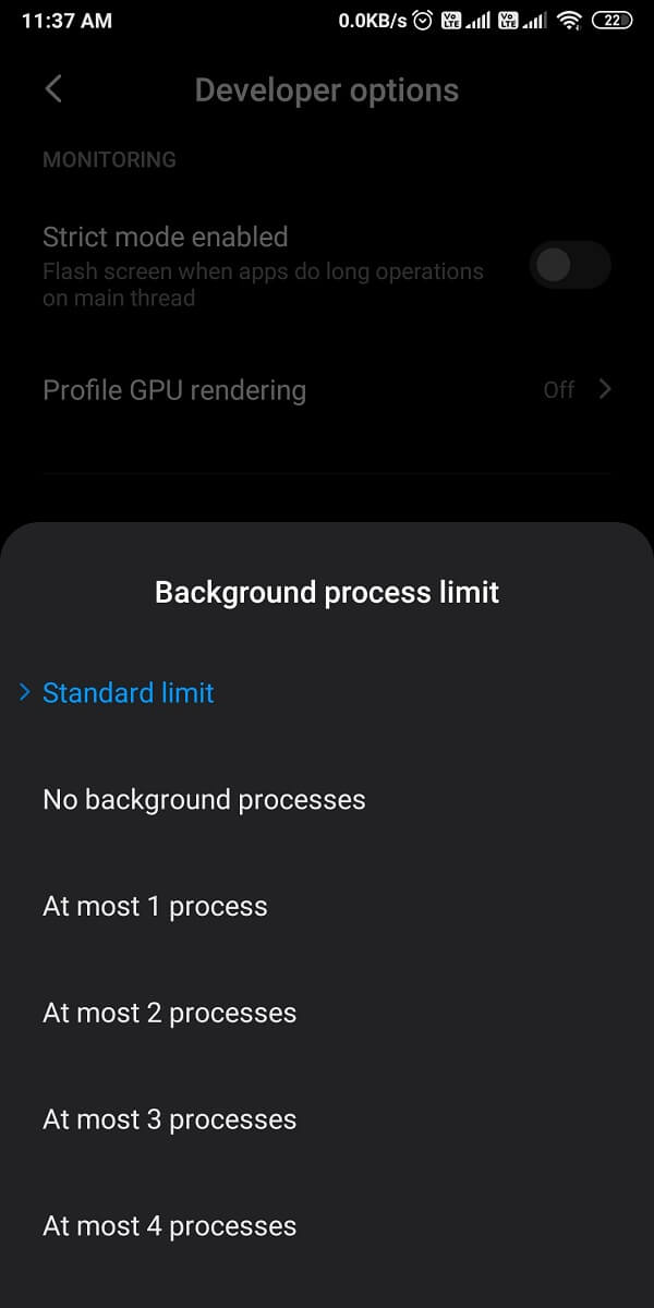 sélectionnez votre option préférée pour empêcher les applications de démarrer automatiquement sur votre appareil.