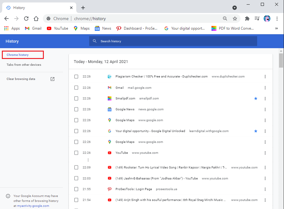 Chrome va lista istoricul dvs. de navigare pentru sesiunea anterioară | Cum să restabiliți sesiunea anterioară pe Chrome