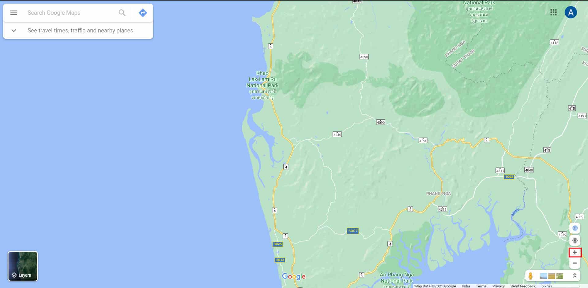 放大谷歌地图并找到您的位置 |如何在谷歌地图(移动和桌面)上放置图钉