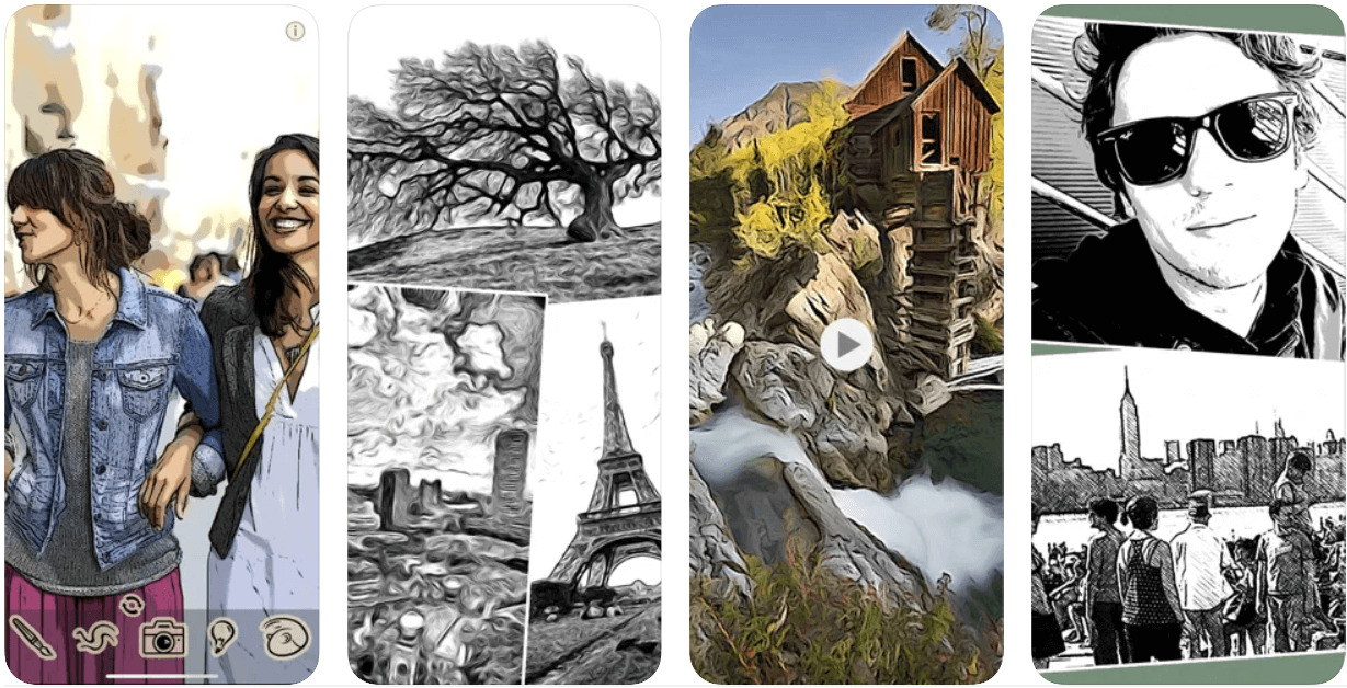 Caméra de dessin animé