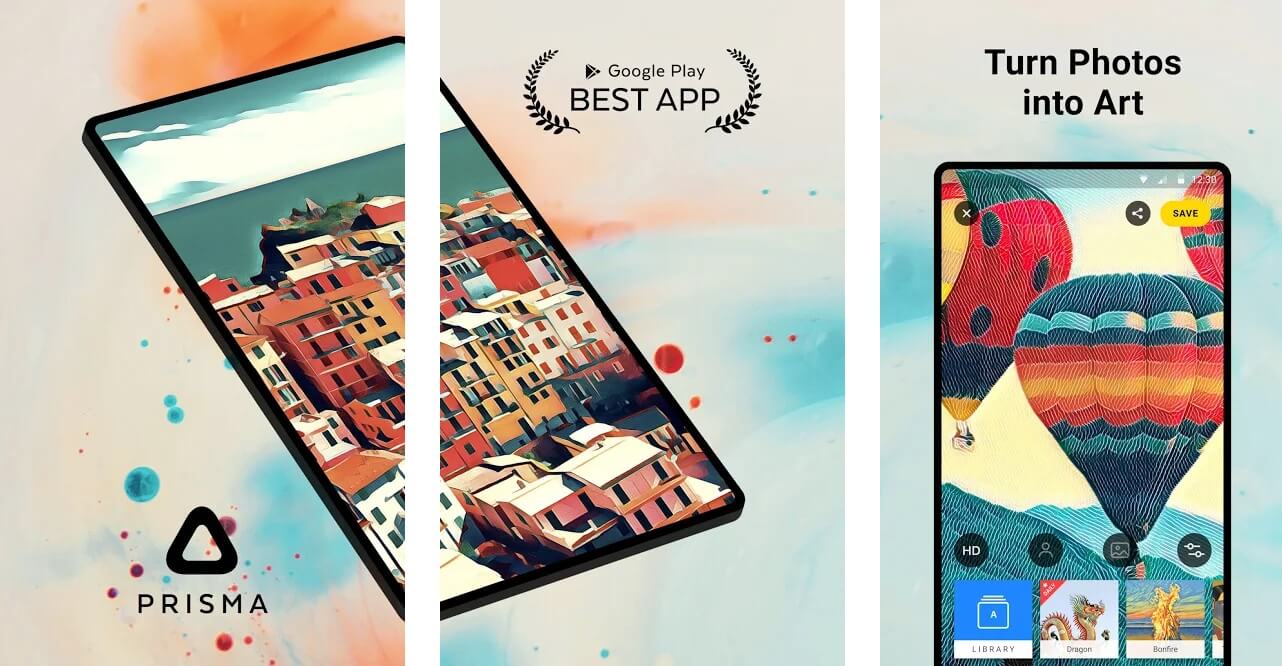 Éditeur de photos Prisma