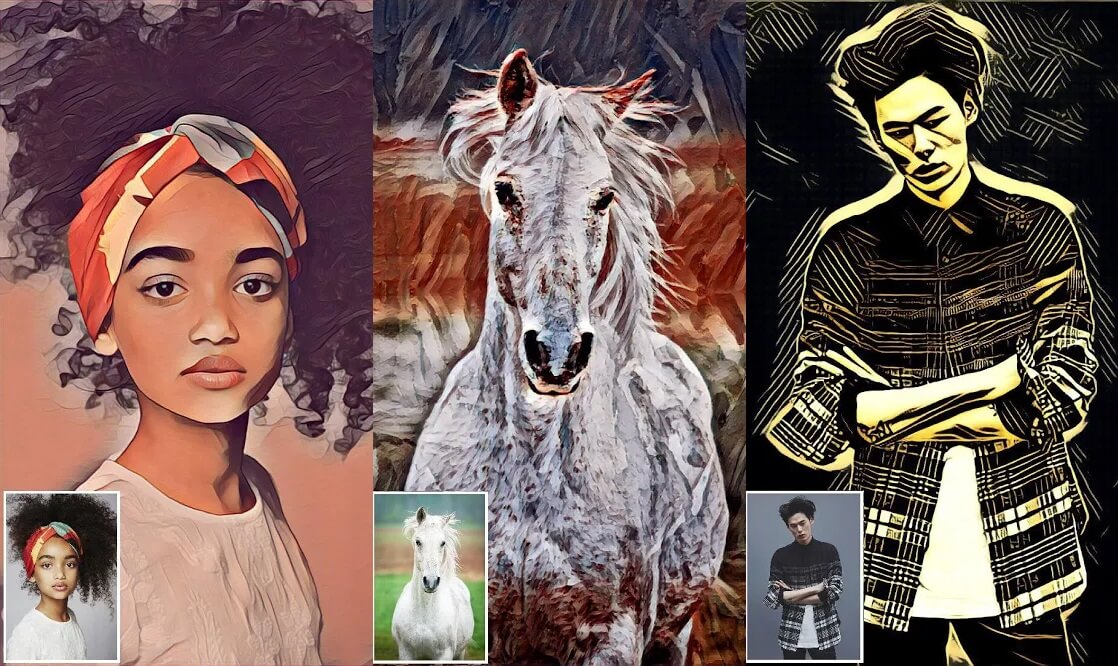 Paintnt - Filtres d'art et de bande dessinée