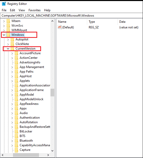 Sous Microsoft, sélectionnez Windows
