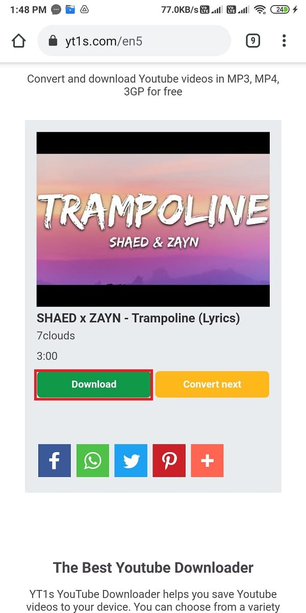 点击下载以在您的手机上获取视频