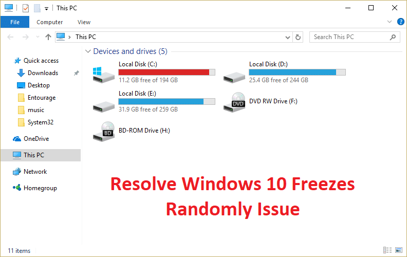 解決 Windows 10 隨機凍結問題