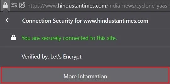 Cliquez sur Plus d'informations | Comment télécharger des vidéos JW Player