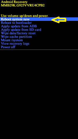 Klik Reboot Sistem Sekarang | Android Terjebak dalam Safe Mode- Tetap