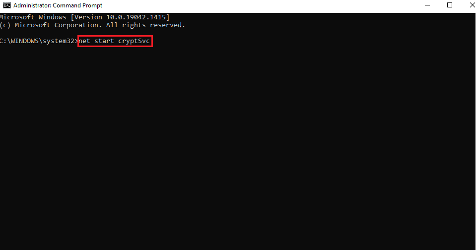buka Command Prompt lagi dan ketik instruksi berikut.