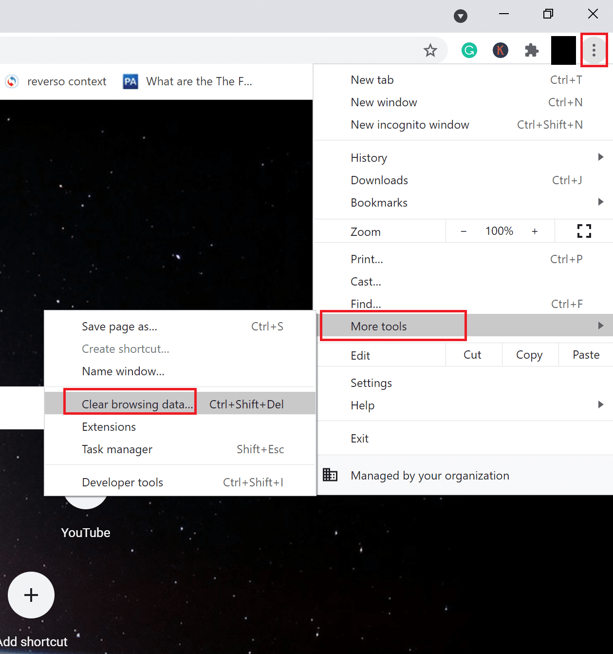 klik Hapus Data Penjelajahan | Cara Memperbaiki Spotify Web Player tidak dapat diputar