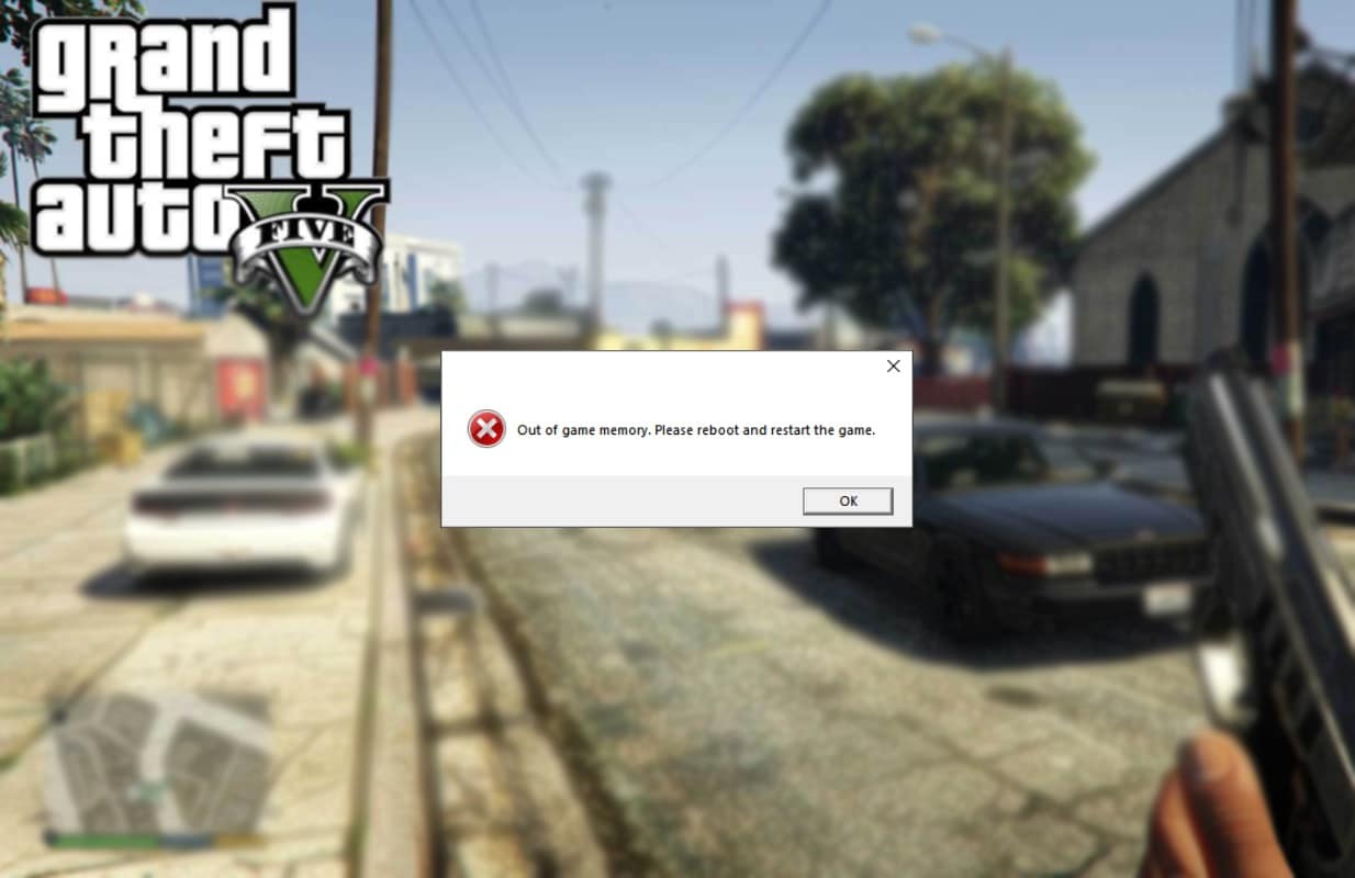 Correction de l'erreur de mémoire de jeu GTA 5