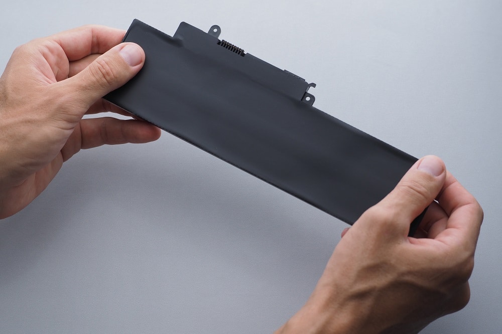 Cycle de puissance | Retirer la batterie