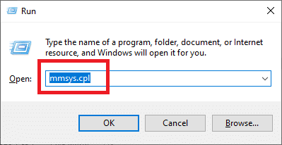 输入 mmsys.cpl 并点击 OK |固定：自动音量调节/音量上下