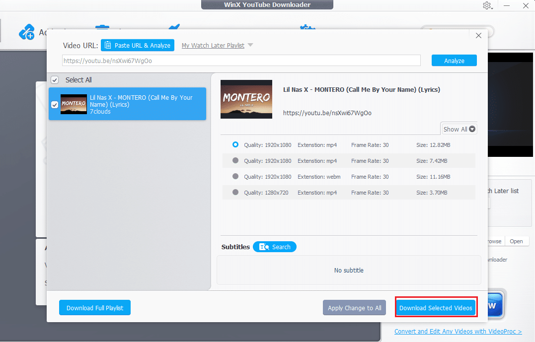 지금 다운로드를 클릭하여 YouTube 동영상 다운로드를 시작합니다.
