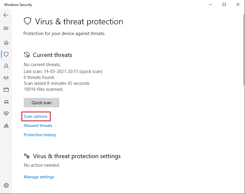 Cliquez sur numériser | Réparer uTorrent ne répondant pas