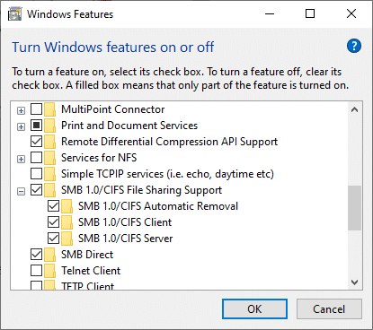在这里,选中下面的所有框以确保所有计算机使用相同的协议。