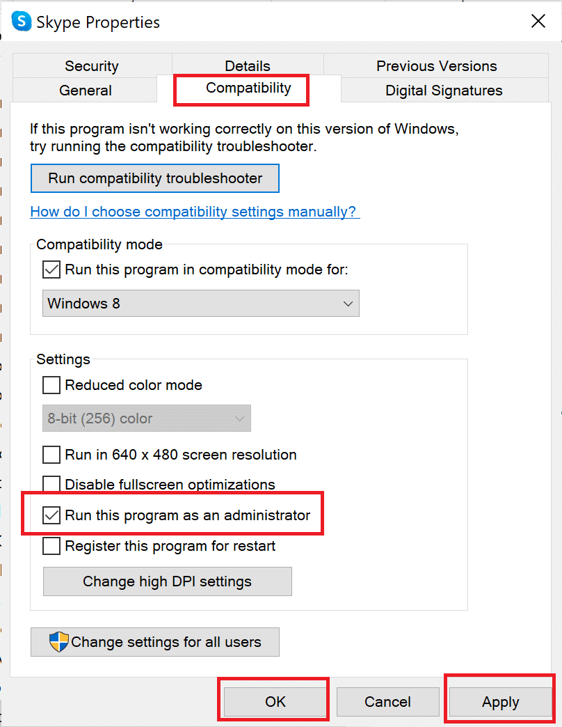 cliquez sur Appliquer puis cliquez sur OK pour enregistrer ces modifications
