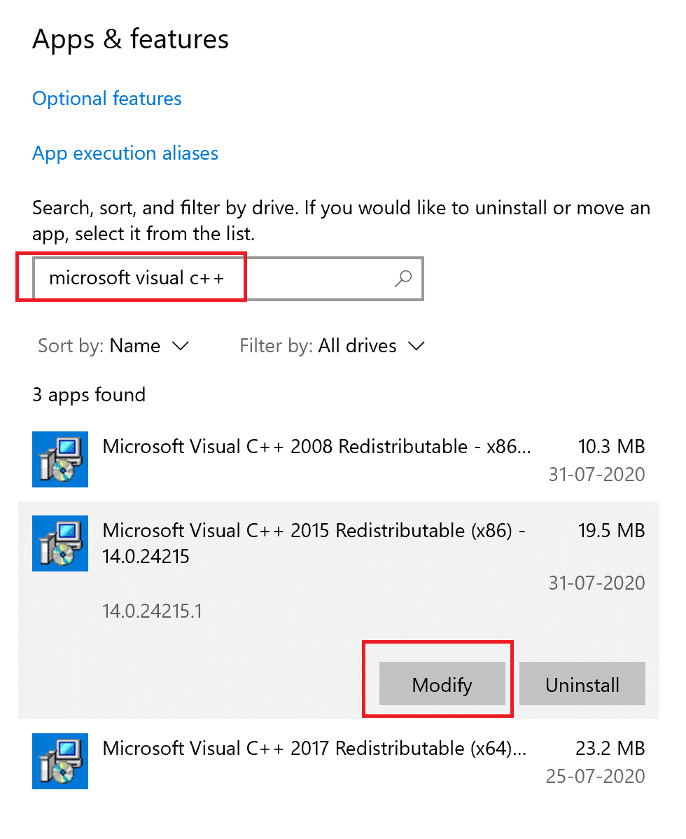 Cliquez sur le premier dans le résultat de la recherche, puis cliquez sur Modifier