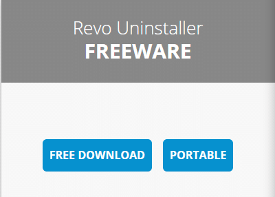 Installa Revo Uninstaller dal sito ufficiale facendo clic su DOWNLOAD GRATUITO
