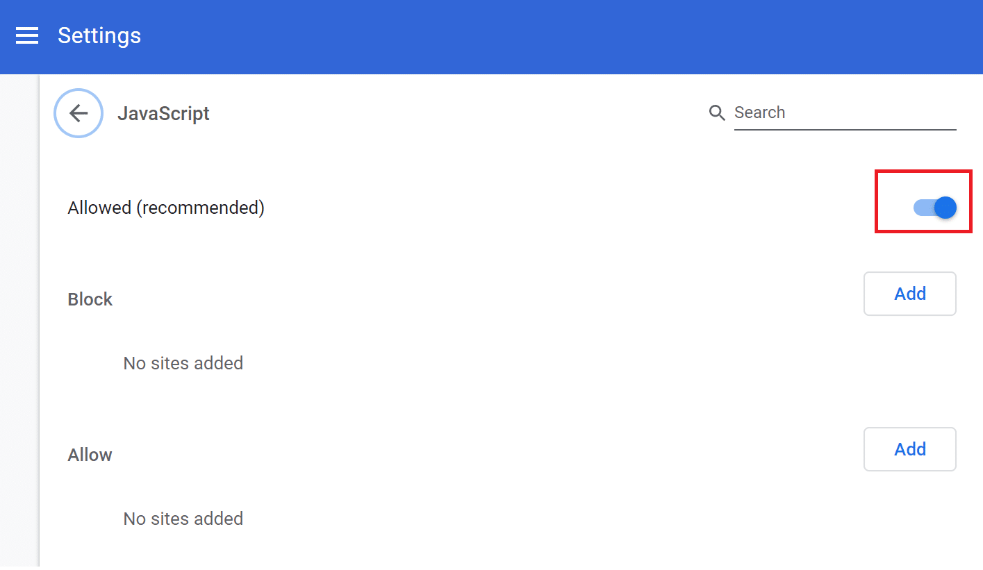 [許可（推奨）]のトグルをオンにします| YouTubeがサインアウトし続ける問題を修正