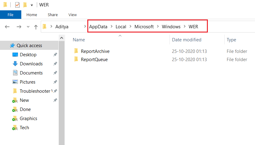 クラッシュダンプファイルを削除する