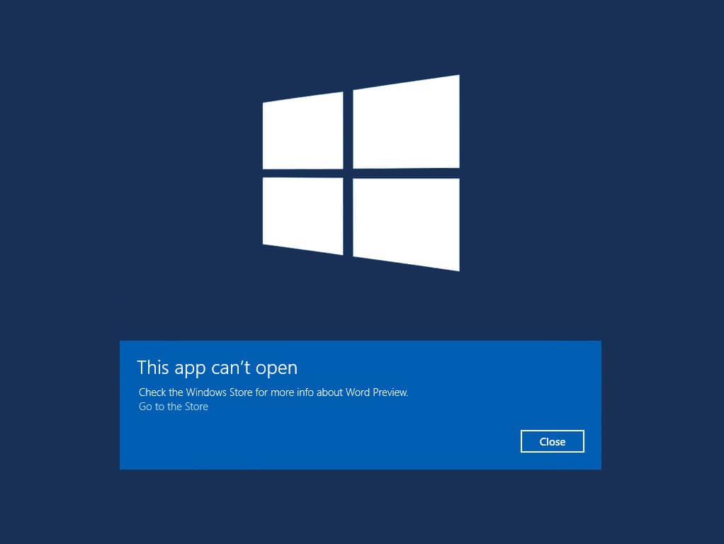 Windows10アプリが機能しない問題を修正する