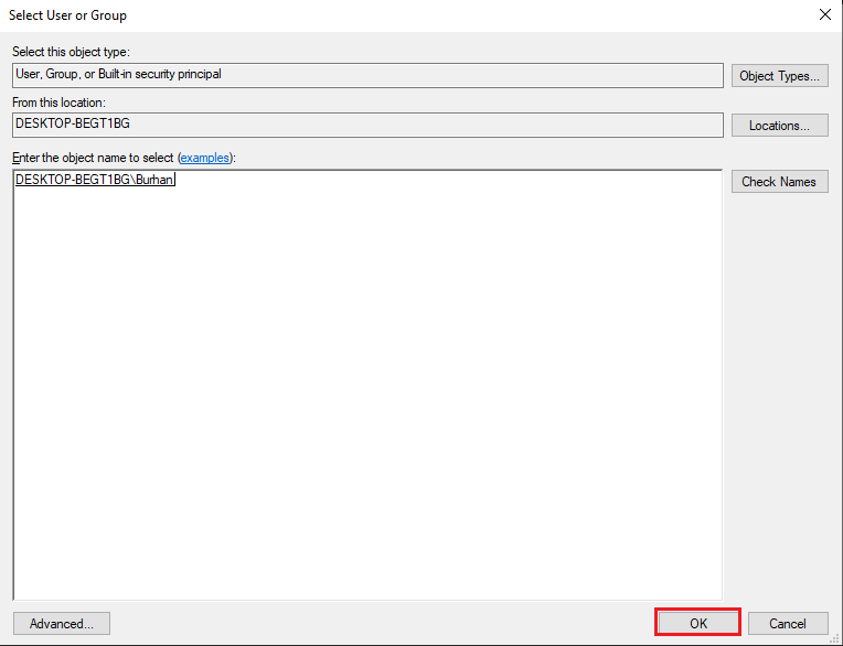 [OK]をクリックします|コンテナ内のオブジェクトの列挙に失敗したエラーの修正